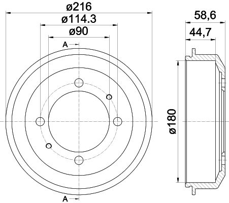 HELLA PAGID Jarrurumpu 8DT 355 302-461